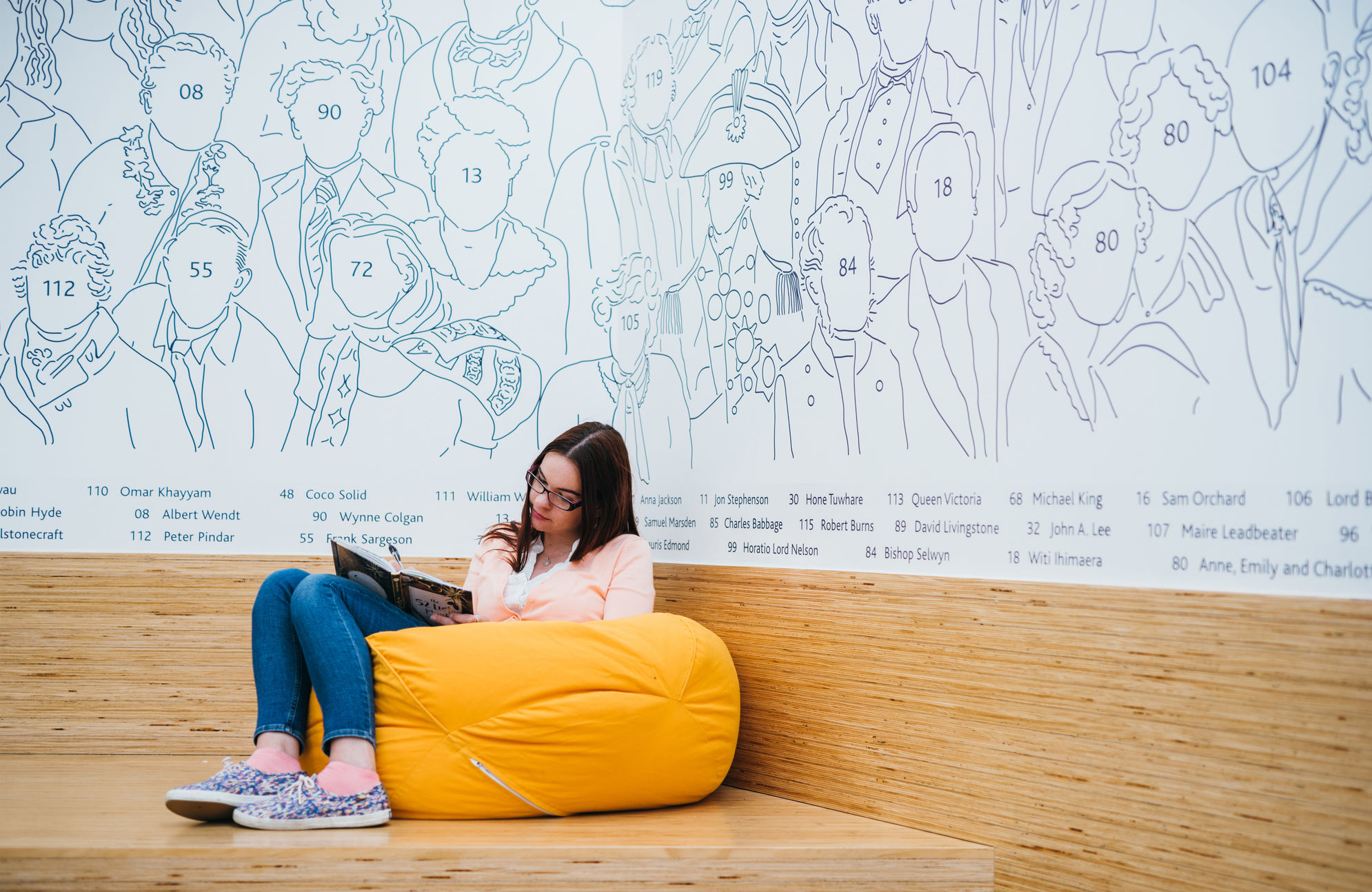 Photography: David St George Tāmaki Pātaka Kōrero
Auckland Central Library Adaptation